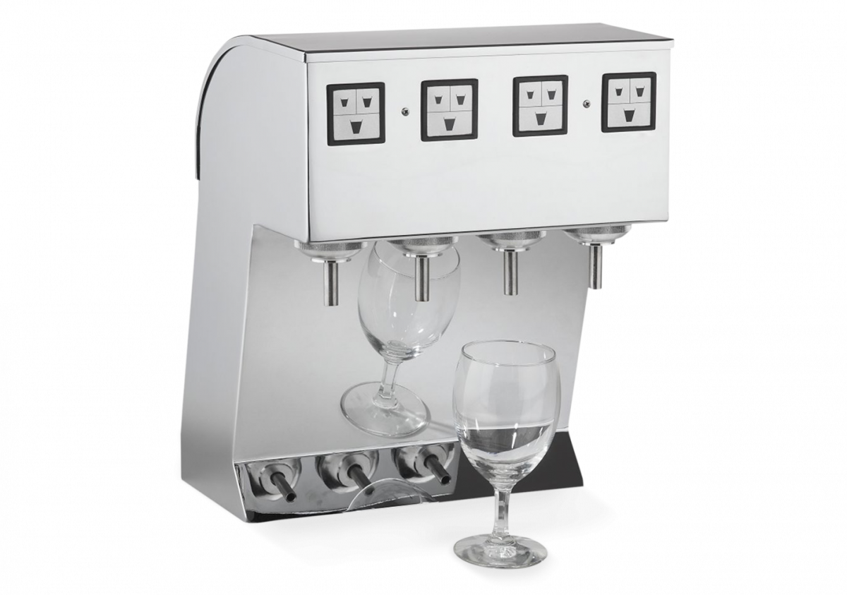 Wine Tap System fully integrated with POS system Trivec
