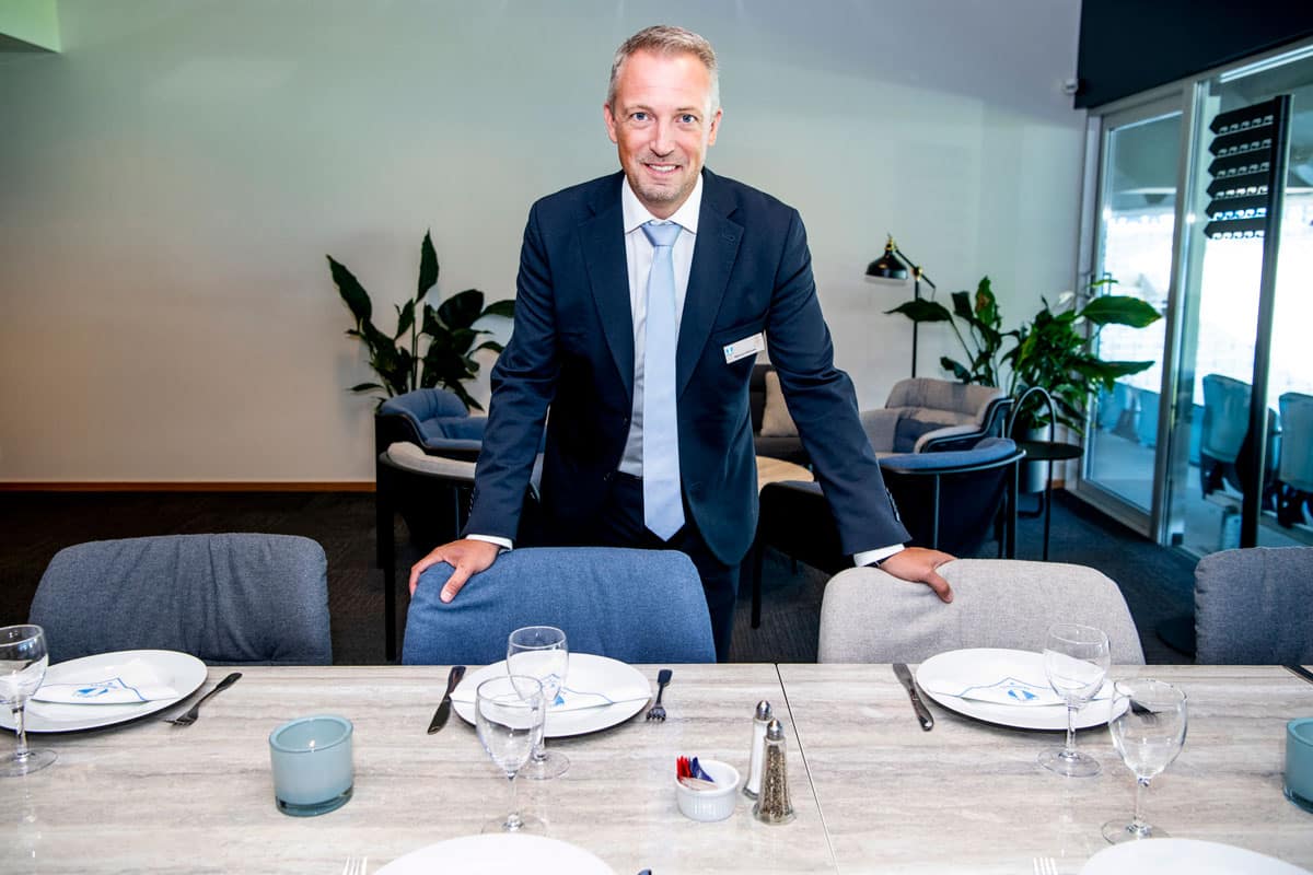 Marcus Lehtonen, Head of Food and Beverage för MFF Event AB