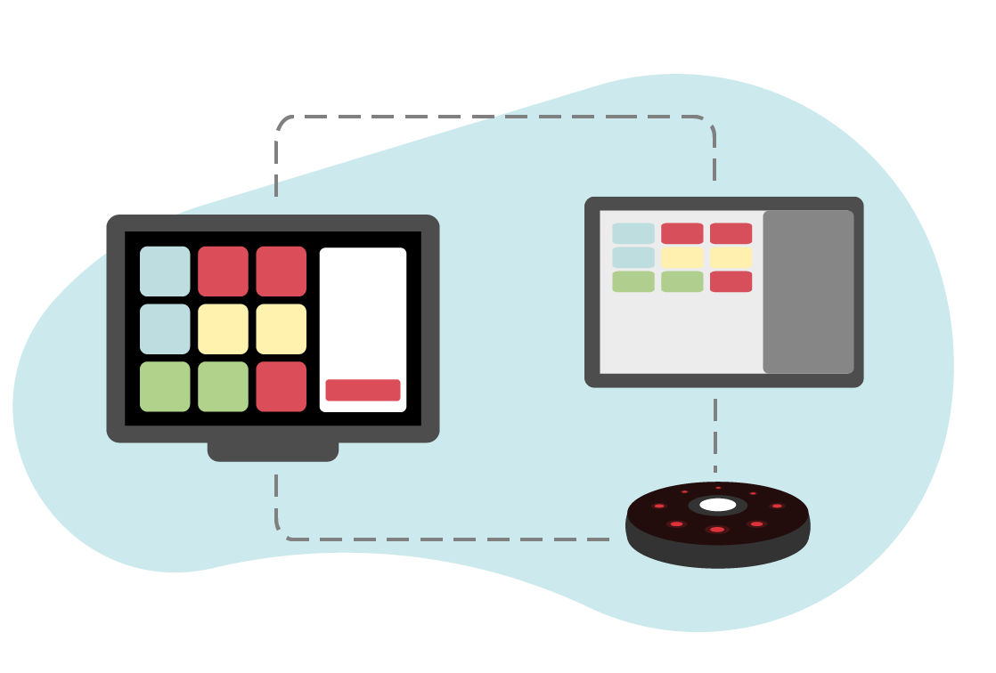 Integrated pager and POS system