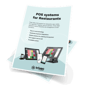 Product brochure pos system restaurant